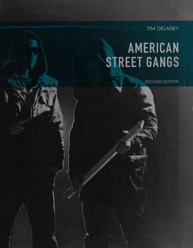 Tapa de American street gangs