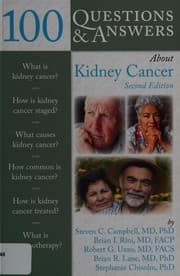 Tapa de 100 Questions and Answers about Kidney Cancer