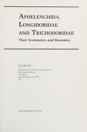 Tapa de Aphelenchida, Longidoridae and Trichodoridae