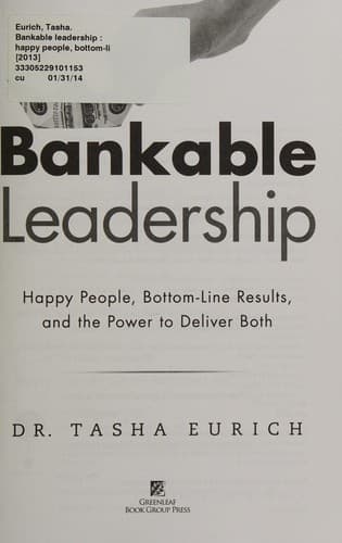 Tapa de Bankable leadership