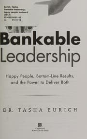 Tapa de Bankable leadership