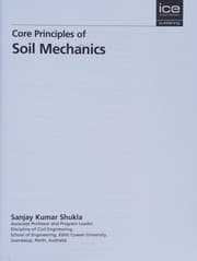 Tapa de Core Principles of Soil Mechanics