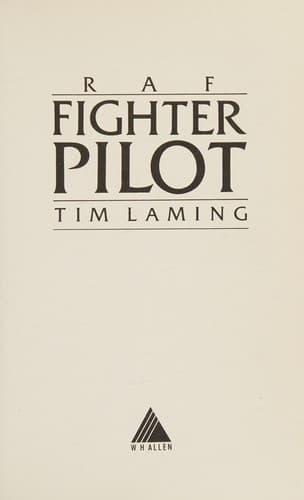 Tapa de RAF Fighter Pilot