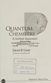 Tapa de Quantum chemistry