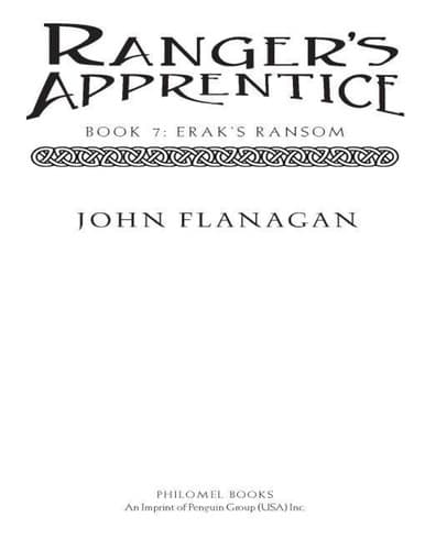 Tapa de Erak's Ransom (Ranger's Apprentice #7)
