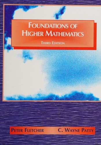 Tapa de Foundations of higher mathematics