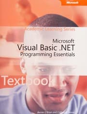 Tapa de Microsoft Visual Basic.NET Programming Essentials (Academic Learning Series)