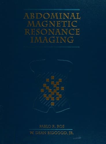 Tapa de Abdominal magnetic resonance imaging