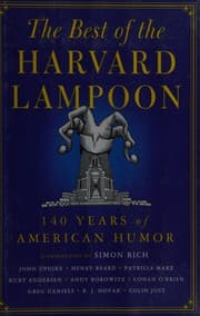 Tapa de The best of the Harvard Lampoon 140 years of American humor