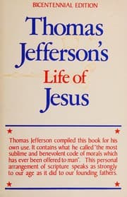 Tapa de Thomas Jefferson Life of Jesus