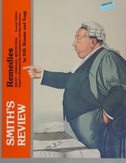 Tapa de Remedies--equity, damages, restitution