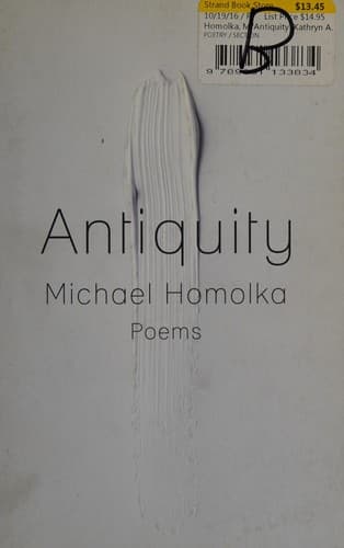 Tapa de Antiquity
