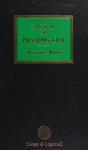 Tapa de Passing-Off