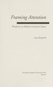 Tapa de Framing attention