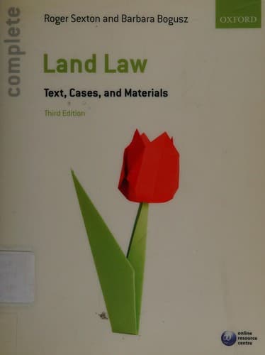 Tapa de Complete Land Law