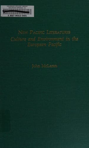 Tapa de New Pacific literatures