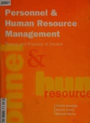 Tapa de Personnel and human resource management