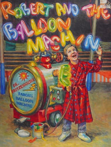 Tapa de Robert and the balloon machine