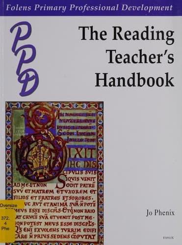 Tapa de The reading teacher's handbook