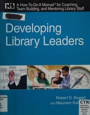 Tapa de Developing library leaders