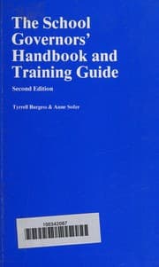 Tapa de School Governors' Handbook