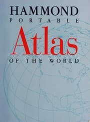 Tapa de Hammond Portable Atlas of the World