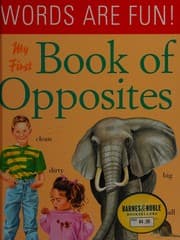 Tapa de My First Book of Opposites (Words are fun!)