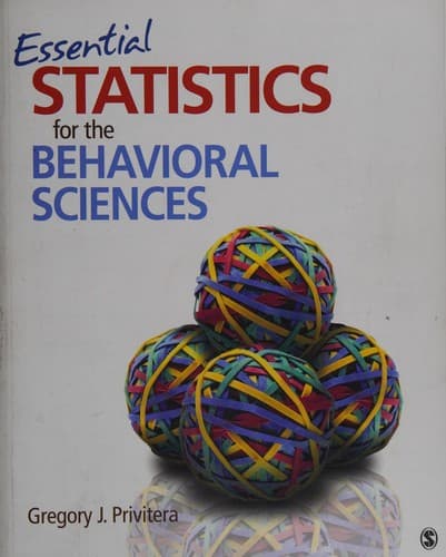 Tapa de Statistics for the Behavioral Sciences