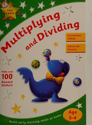 Tapa de Multiplying and Dividing
