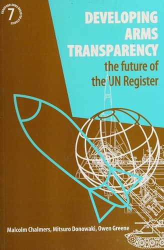 Tapa de Developing Arms Transparency