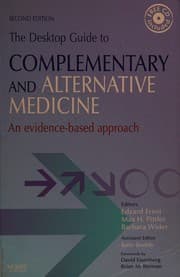 Tapa de The desktop guide to complementary and alternative medicine