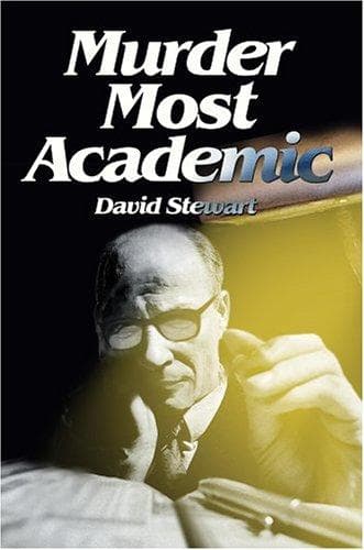 Tapa de Murder Most Academic