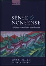 Tapa de Sense and nonsense