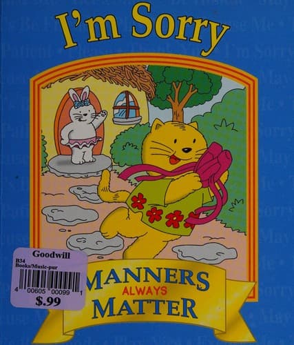 Tapa de I'm Sorry (Manners Always Matter)