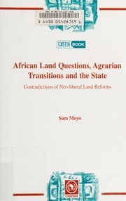 Tapa de African land questions, agrarian transitions, and the state