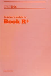 Tapa de SMP 11-16 Teacher's Guide to Book R+