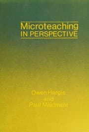 Tapa de Microteaching in perspective