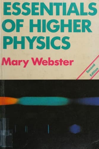 Tapa de Essentials of Higher Physics