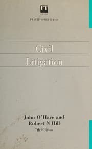 Tapa de Civil Litigation