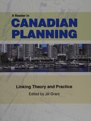 Tapa de A reader in Canadian planning