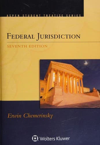 Tapa de Federal Jurisdiction