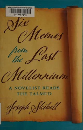 Tapa de Six memos from the last millennium