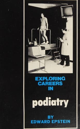 Tapa de Exploring careers in podiatry