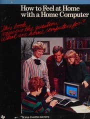 Tapa de How to Feel at Home With a Home Computer