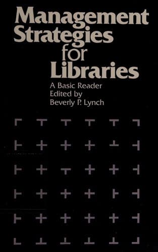 Tapa de Management strategies for libraries