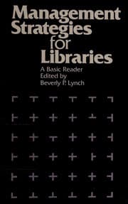 Tapa de Management strategies for libraries
