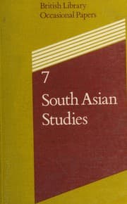 Tapa de South Asian studies