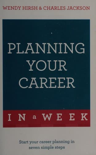 Tapa de Planning your career in a week