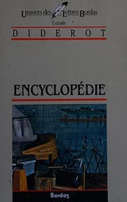 Tapa de Encyclopédie