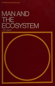 Tapa de Man and the Ecosystem (Foundations of Biology)
